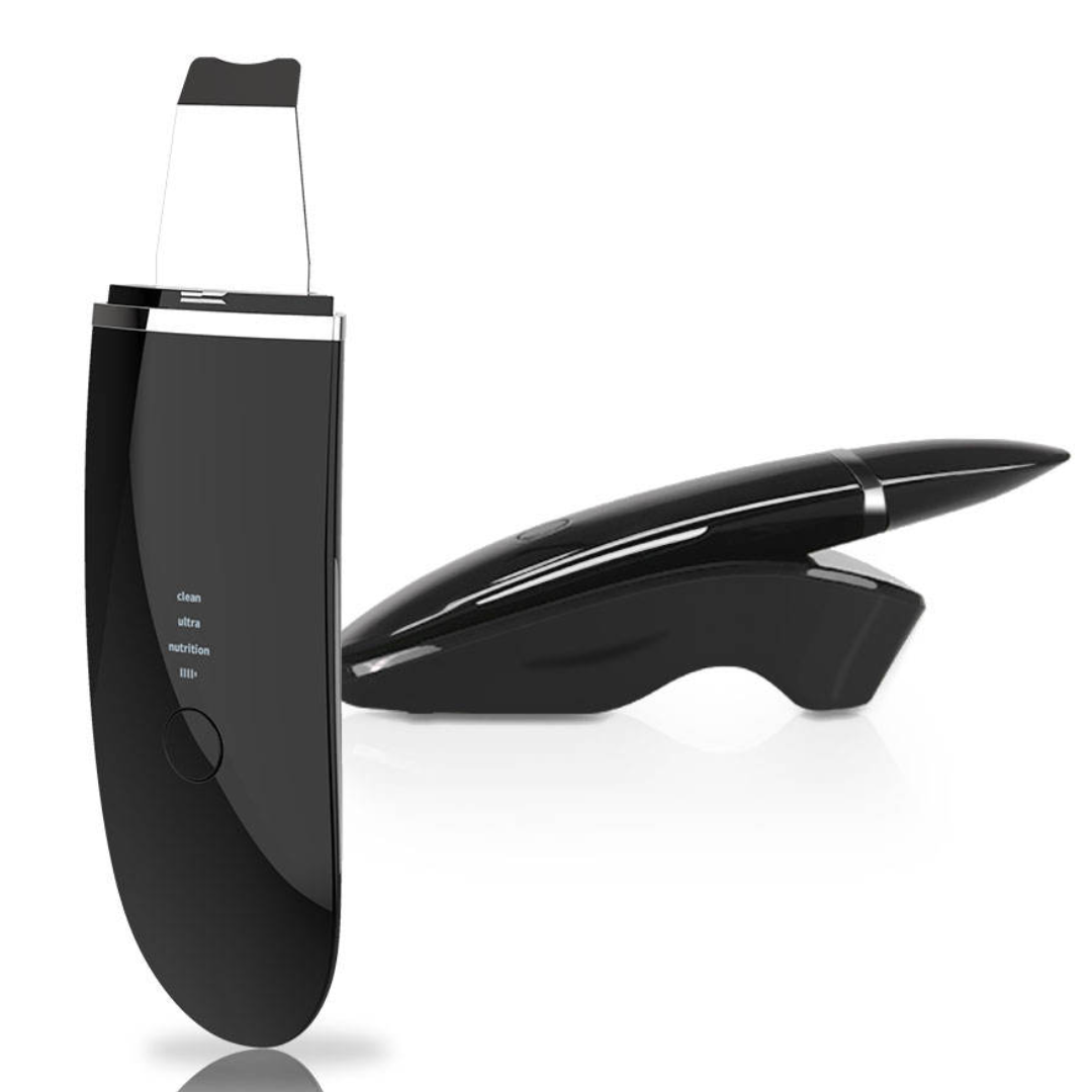 PureSkin Bezdrátová Ultrazvuková Špachtle + Nabíjecí Stanice - Obrázek 2