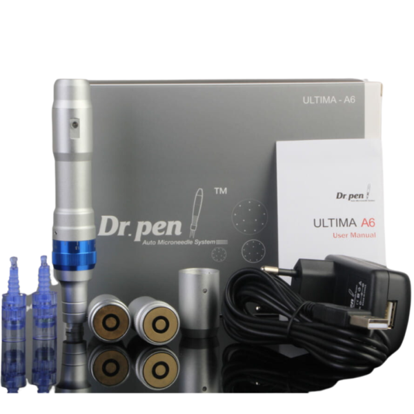 Dr. Pen Ultima A6: bezdrátové dermální pero pro mikrojehličkovou mezoterapii