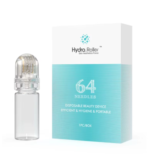 Dermaroller Hydra Váleček s Dávkovačem 64 Jehel 0,25/0,5/1 mm
