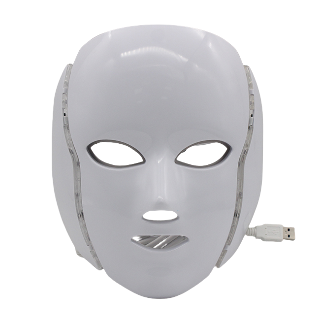 Profesionální maska LED, 7 barev LED, fotonová terapie
