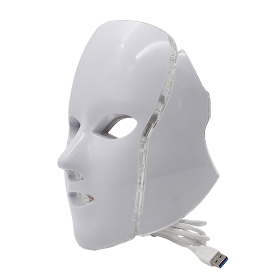 Profesionální maska LED, 7 barev LED, fotonová terapie - Obrázek 2