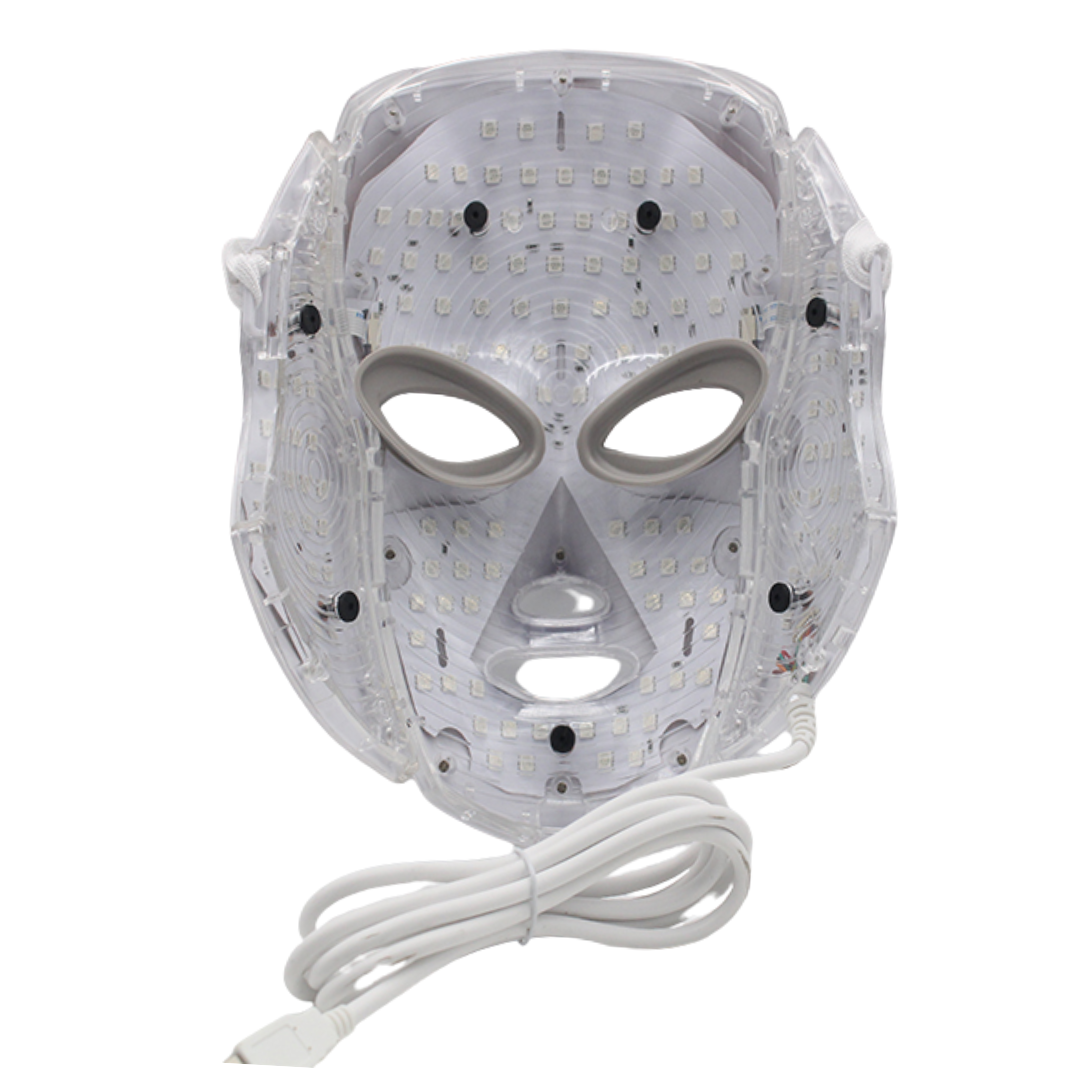 Profesionální maska LED, 7 barev LED, fotonová terapie - Obrázek 3