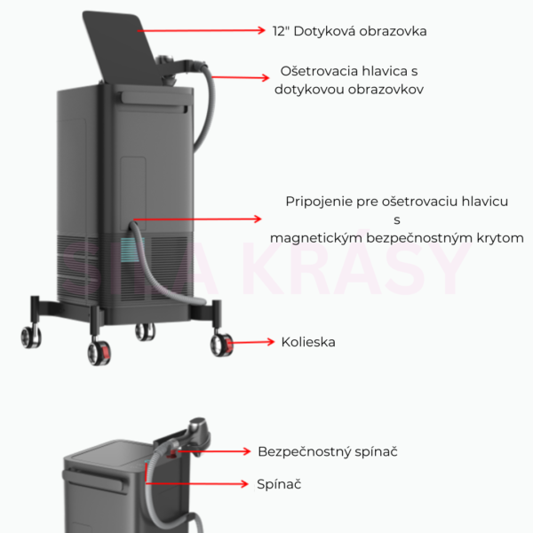 SmartDio 3000w Profesionální odstraňování chloupků diodovým laserem - Image 4