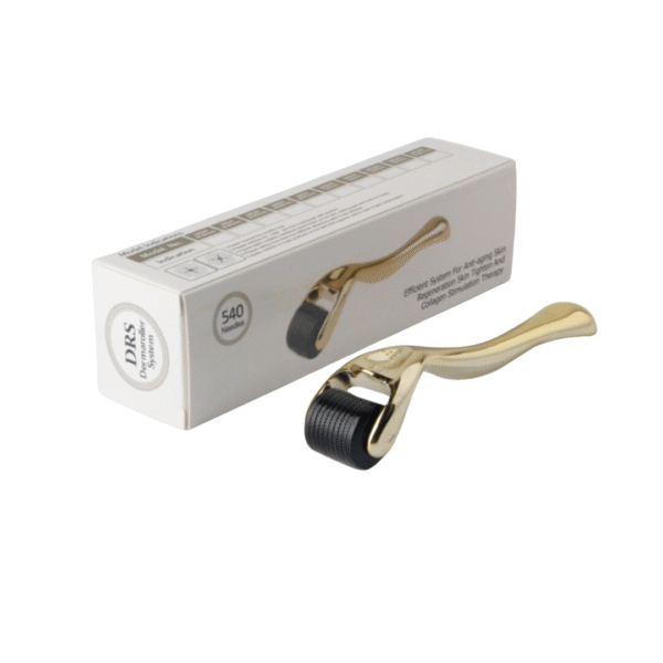 Zlatý Derma Roller 540 Titanové Jehly - 0,2/0,25/0,3/0,5/0,75/1/1,5/2/2,5/3mm - Obrázek 3