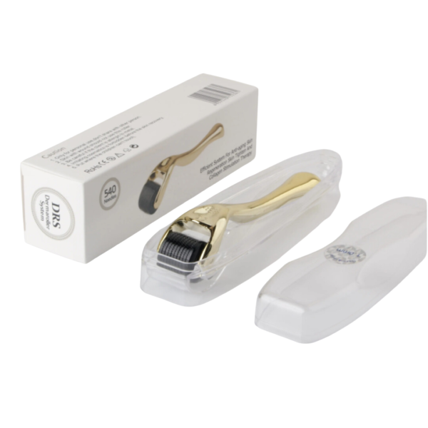 Gold Derma Roller 540 Titanové jehly - 0,2/0,3/0,5 mm