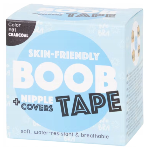 BOOB TAPE Liftingová Páska na Prsa PUSH-UP + 4 Nálepky na Bradavky
