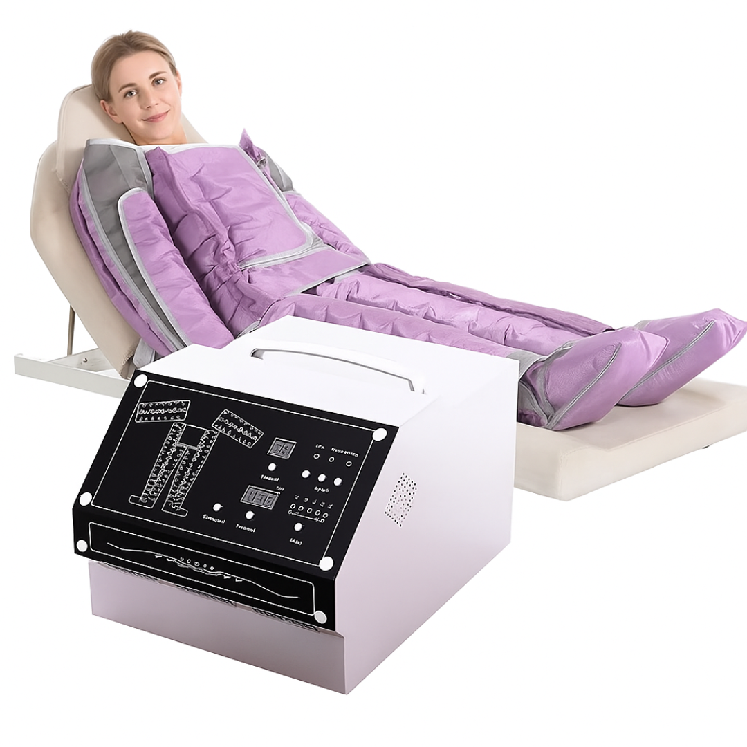 LymphoPress 44 PRO – Lymfodrenážní Přístroj s Infračerveným Ohřevem a 44 Vzduchovými Komorami - Obrázek 5