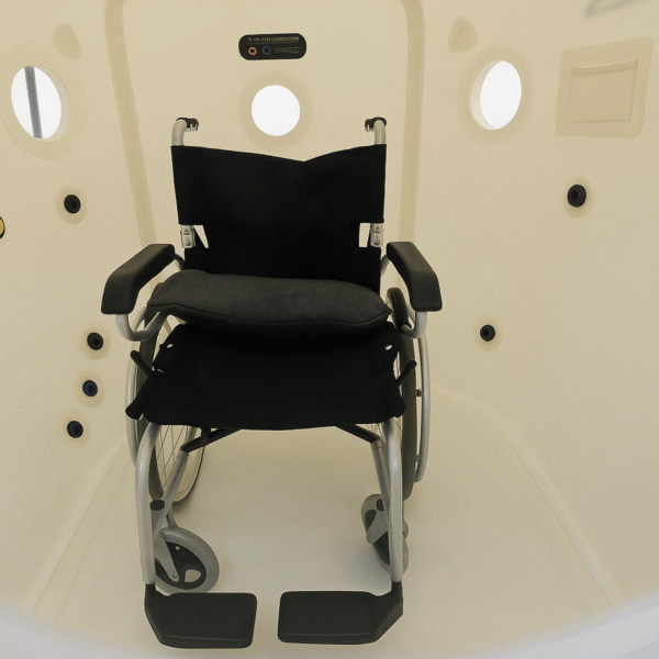 OxyAir Barrier-Free – Bezbarierová Hyperbarická Komora pro Imobilní - Obrázek 3