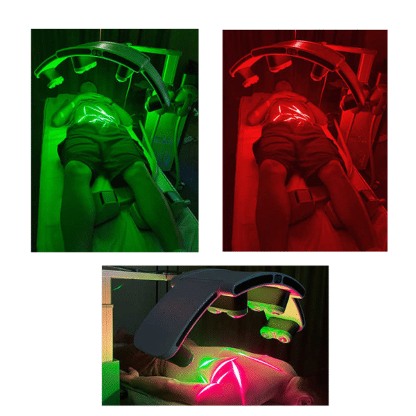 Maxi-Lipo PRO Kosmetický Laser pro Budování Svalů a Redukci Tuku, Lipolaser s EMS, Červeným a Zeleným Světlem - Obrázek 7