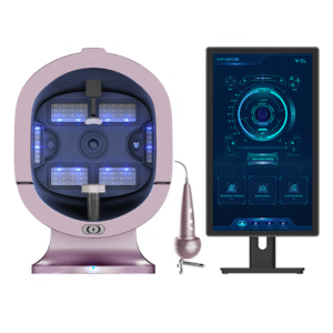 AI Analyzátor Pokožky Inteligentní 360° Diagnostika Pleti Pomocí Tří Kamer