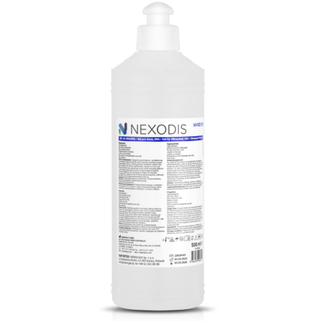 NEXODIS Gel pro Ultrazvuková a Laserová Ošetření 500 ml