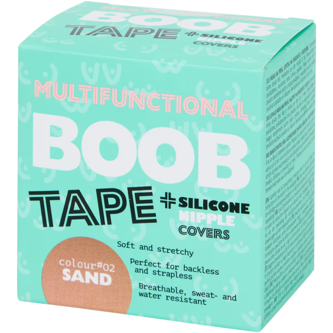 BOOB TAPE – Samodržící Páska pro Tvarování a Nadzvednutí Poprsí, Béžová