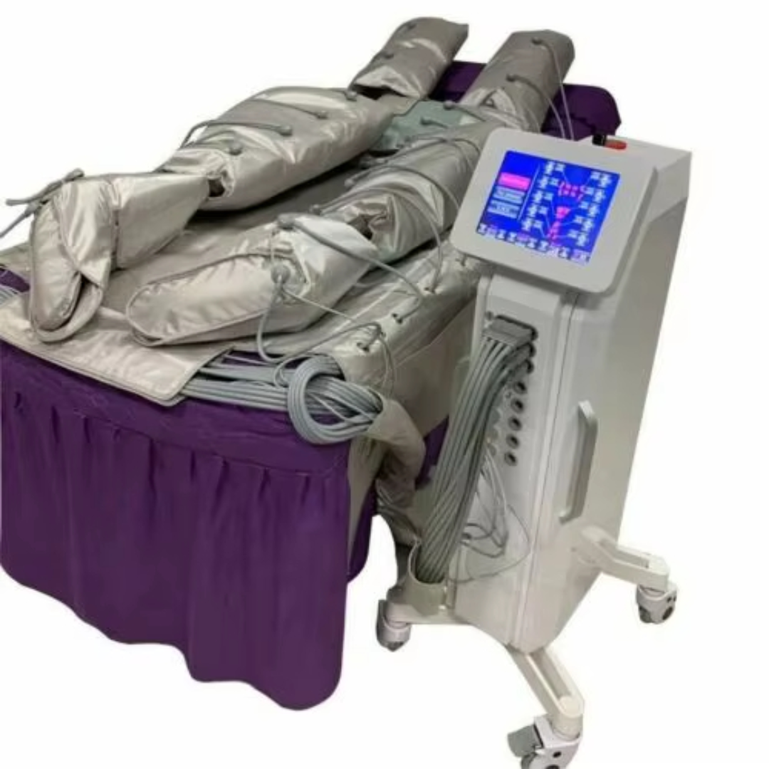 Profesionální Pressoterapeutický Systém 3v1 – Pressoterapie, Infračervené Teplo, EMS - Obrázek 5