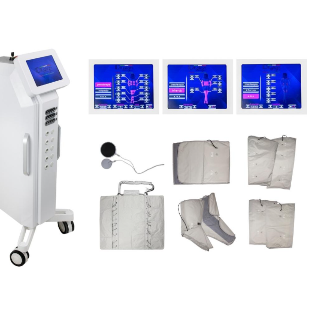 Profesionální Pressoterapeutický Systém 3v1 – Pressoterapie, Infračervené Teplo, EMS - Obrázek 4