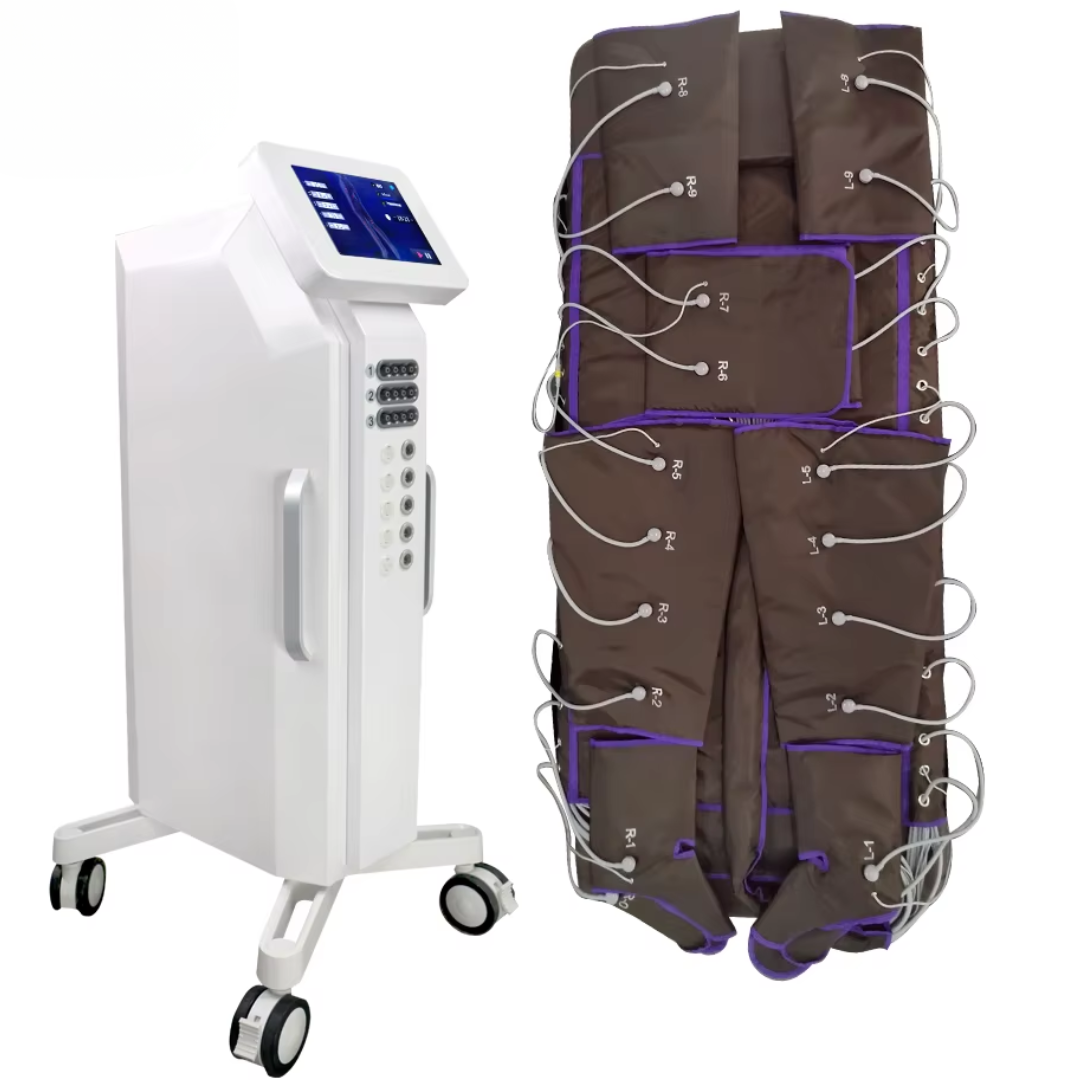 Profesionální Pressoterapeutický Systém 3v1 – Pressoterapie, Infračervené Teplo, EMS - Obrázek 7