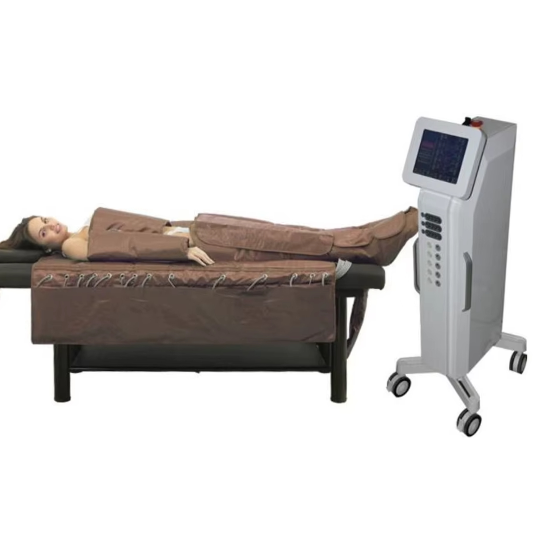 Profesionální Pressoterapeutický Systém 3v1 – Pressoterapie, Infračervené Teplo, EMS - Obrázek 6