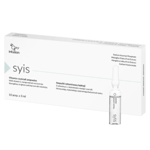SYIS Vitamínový Koktejl – Regenerační a Rozjasňující Ampulky 10×3 ml