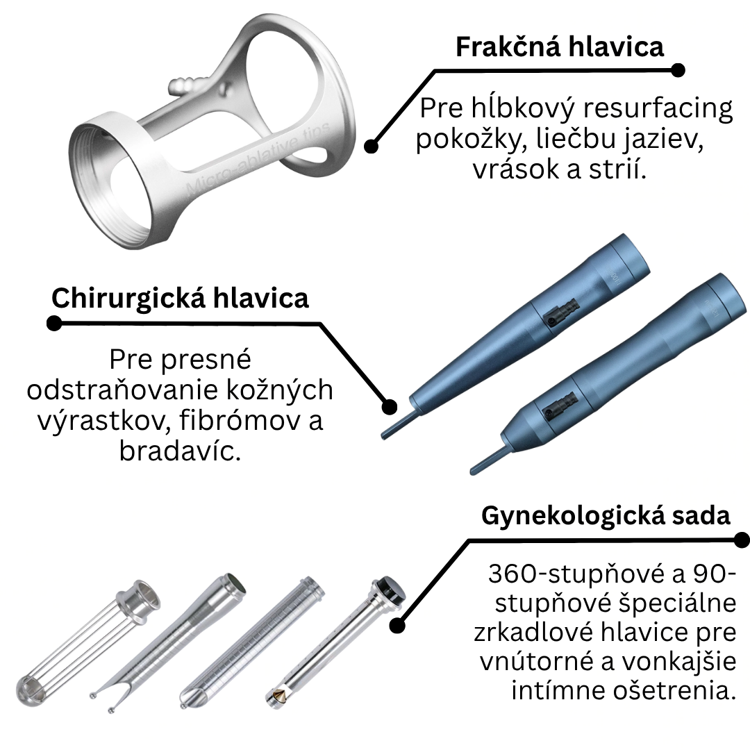 MEDIABLA Frakční CO2 Laser RF 30W – Laser s Gynekologickými Hlavicemi - Obrázek 3
